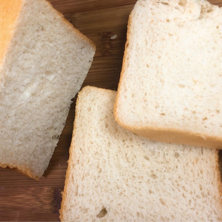 赤サフで砂糖不使用の生食パン